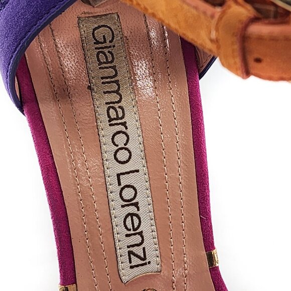 GIANMARCO LORENZI Double Ankle Strap Sandals - Picture 7 of 9